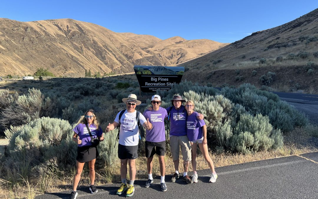 US Senate Candidate Garcia Begins Six-Day ‘Freedom From Fentanyl Walk’ in Kittitas County
